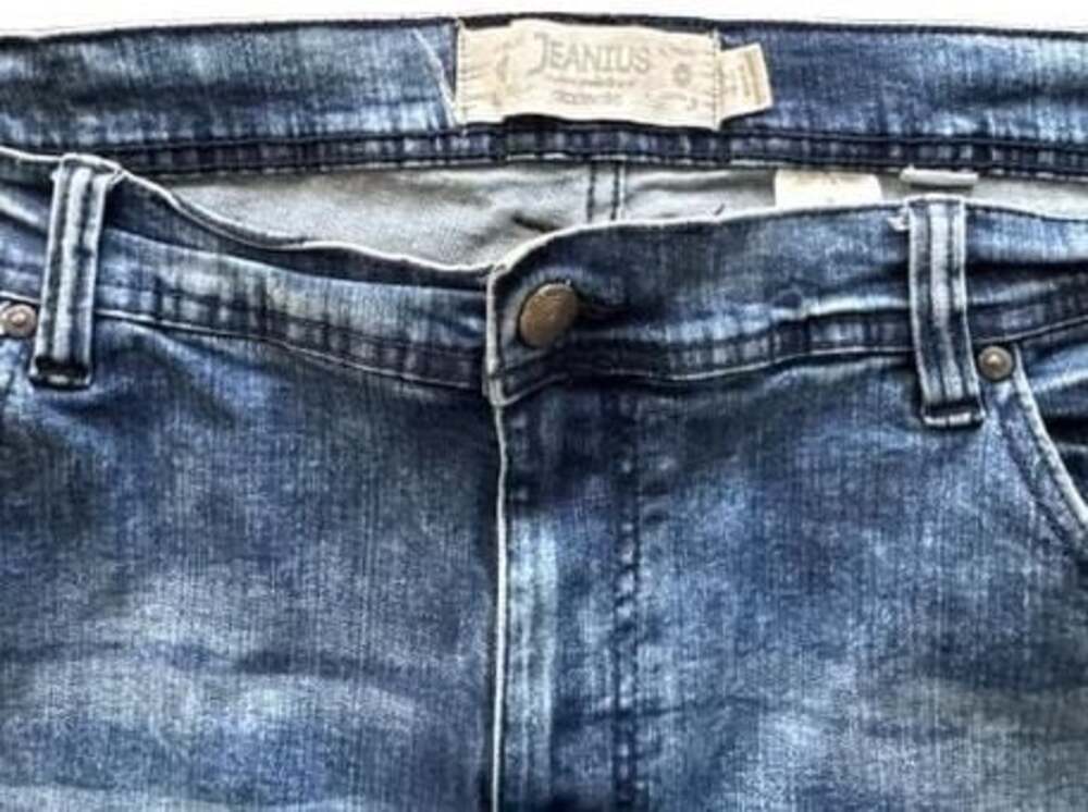 Jeanius Level Products Akademiks Acid Wash Denim Jeans